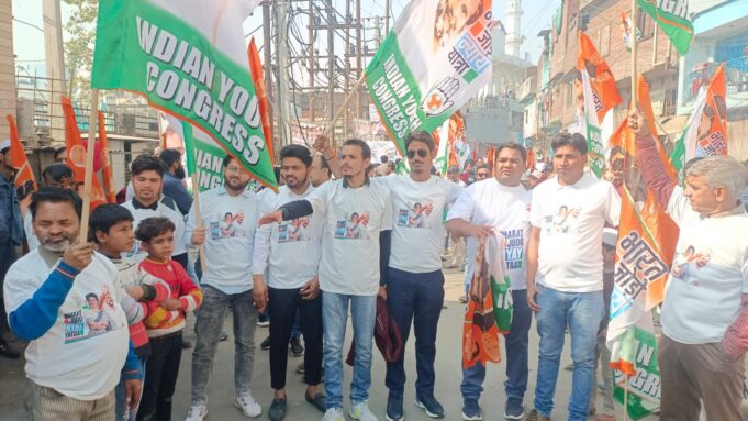 Meerut residents reach Moradabad in Bharat Jodo Nyaya Yatra