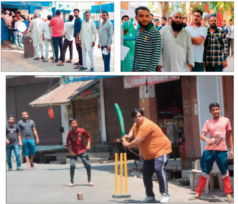 वोटरों की खामोशी और बंटवारे ने त्रिकोणीय बना दिया मुकाबला