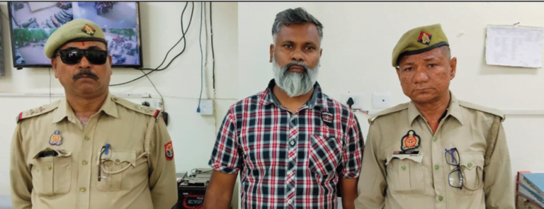 पुलिस ने अवैध पिस्टल के साथ किया गिरफ्तार