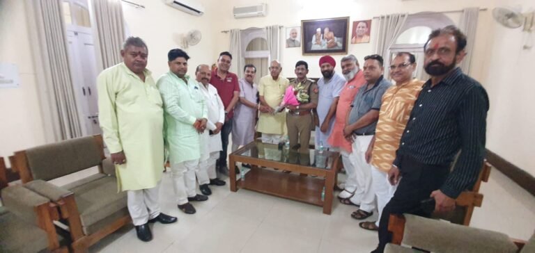 एडीजी ट्रैफिक से मिले व्यापारी नेता