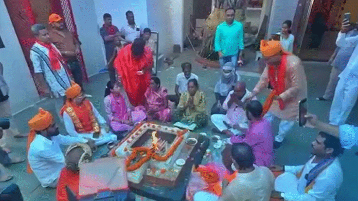 returned to Hinduism