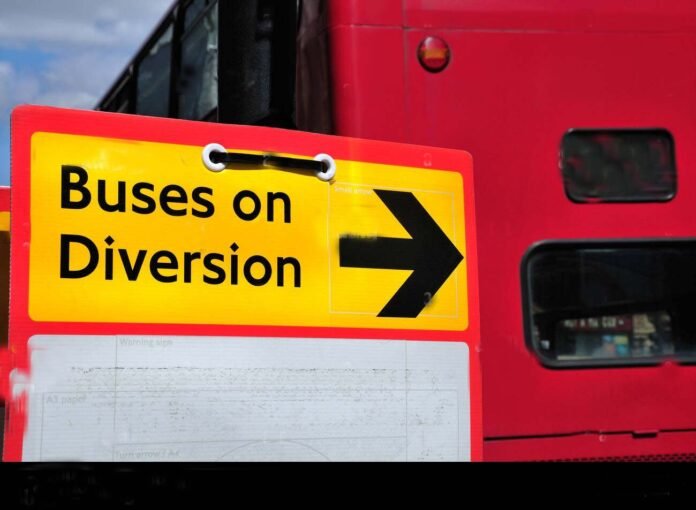 Ghaziabad Bus Diversion