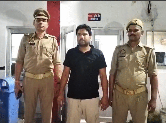 Police encounter with wanted criminal