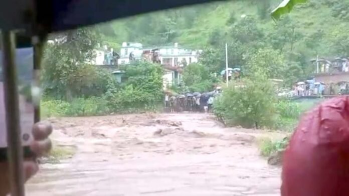 Cloudburst incident in Kishtwar