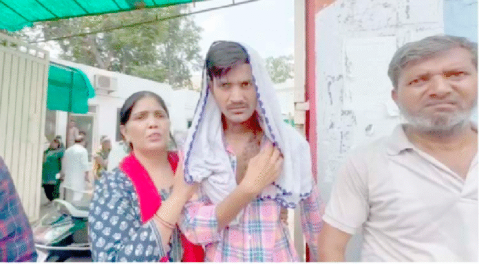 Police is not taking action in the deadly attack जानलेवा हमले में पुलिस नहीं कर रही कार्रवाई