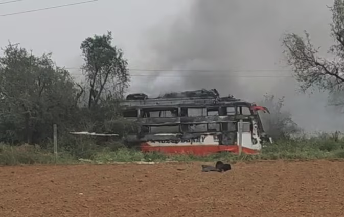 Jaipur Bus Fire