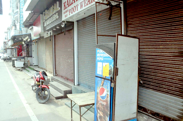 Meerut Central Market closed