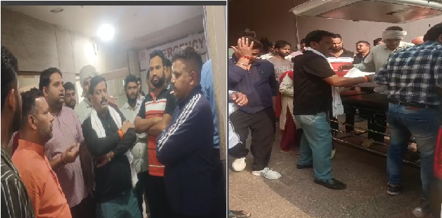 Uproar over student is death at Meerut is Anand Hospital