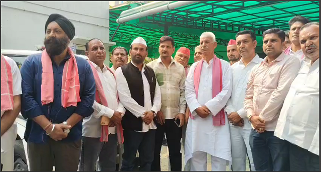 Samajwadi Party Mandal met the SSP