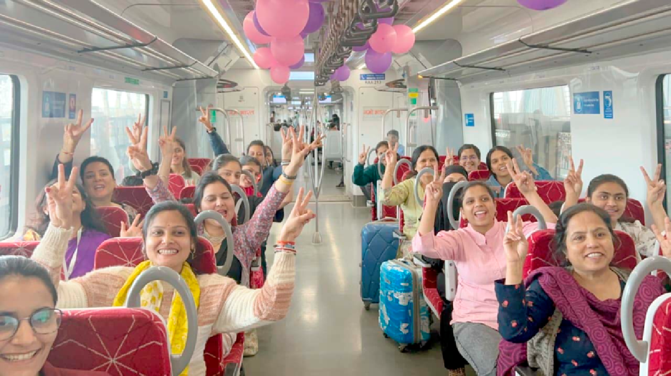 नमो भारत ट्रेन संग बनाएं खुशियों के पल को खास