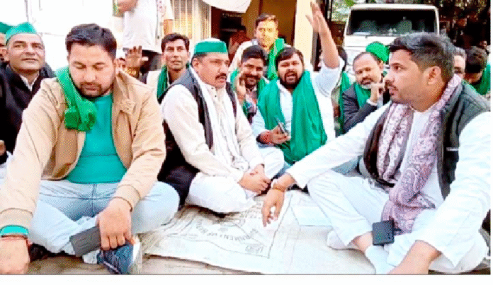 Farmers got angry over the notice issued for cutting trees