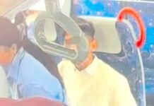 Obscenity on the Namo Bharat train
