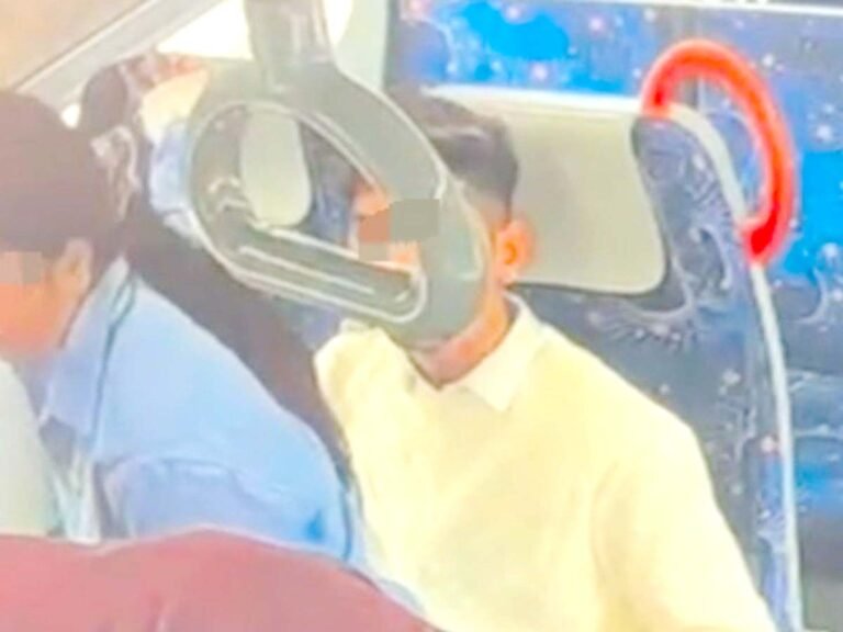 Obscenity on the Namo Bharat train