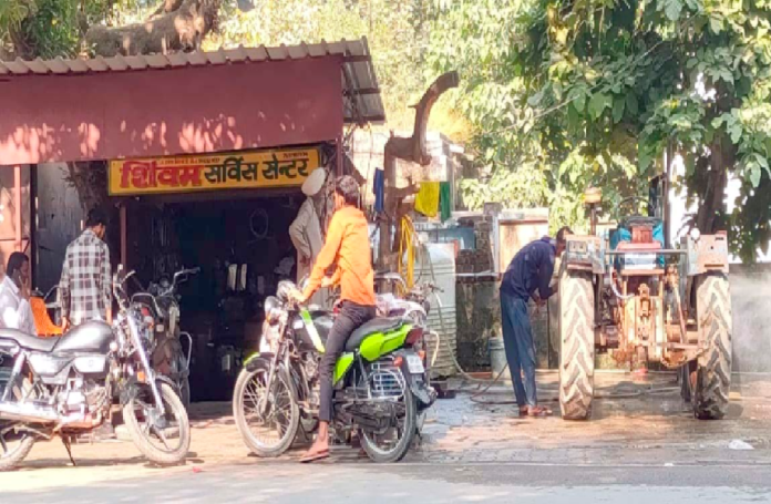 Groundwater is being contaminated due to groundwater extraction