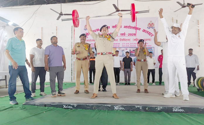 मेरठ एसपी देहात अभिजीत कुमार ने किया तृतीय उत्तर प्रदेश पुलिस वार्षिक भारोत्तोलन क्लस्टर प्रतियोगिता-2026 का भव्य शुभारंभ
