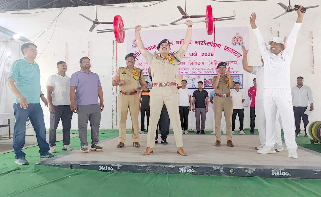 मेरठ एसपी देहात अभिजीत कुमार ने किया तृतीय उत्तर प्रदेश पुलिस वार्षिक भारोत्तोलन क्लस्टर प्रतियोगिता-2026 का भव्य शुभारंभ