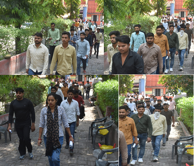 शांतिपूर्वक तरीके से संपन्न हुई तीन दिनों तक चलने वाली उत्तर प्रदेश होमगार्ड भर्ती की लिखित परीक्षा