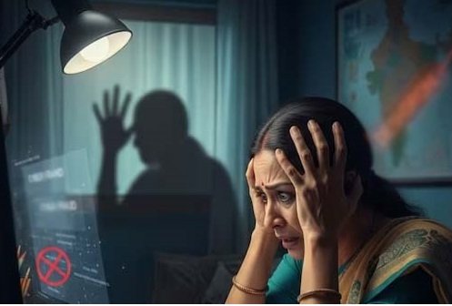 Mahila se Thagi ka photo