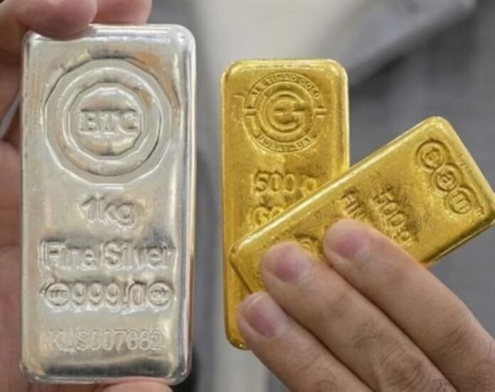 Huge jump in the price of gold and silver
