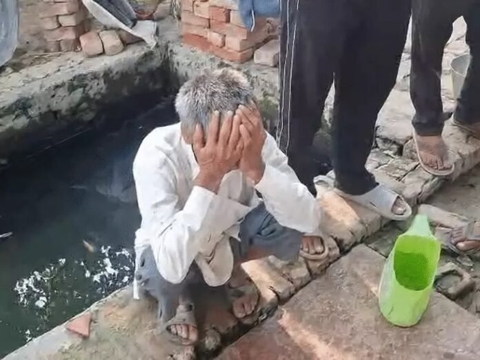 Hathras Aalu Viyapari ne kiya Suicide